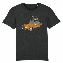 T-Shirt The Vandal " Molteni CAR " Gris Foncé