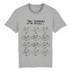 T-Shirt The Vandal "The History Of The Bicycle '' Gris Claire -Vélo Elegant Magasin 2398633630