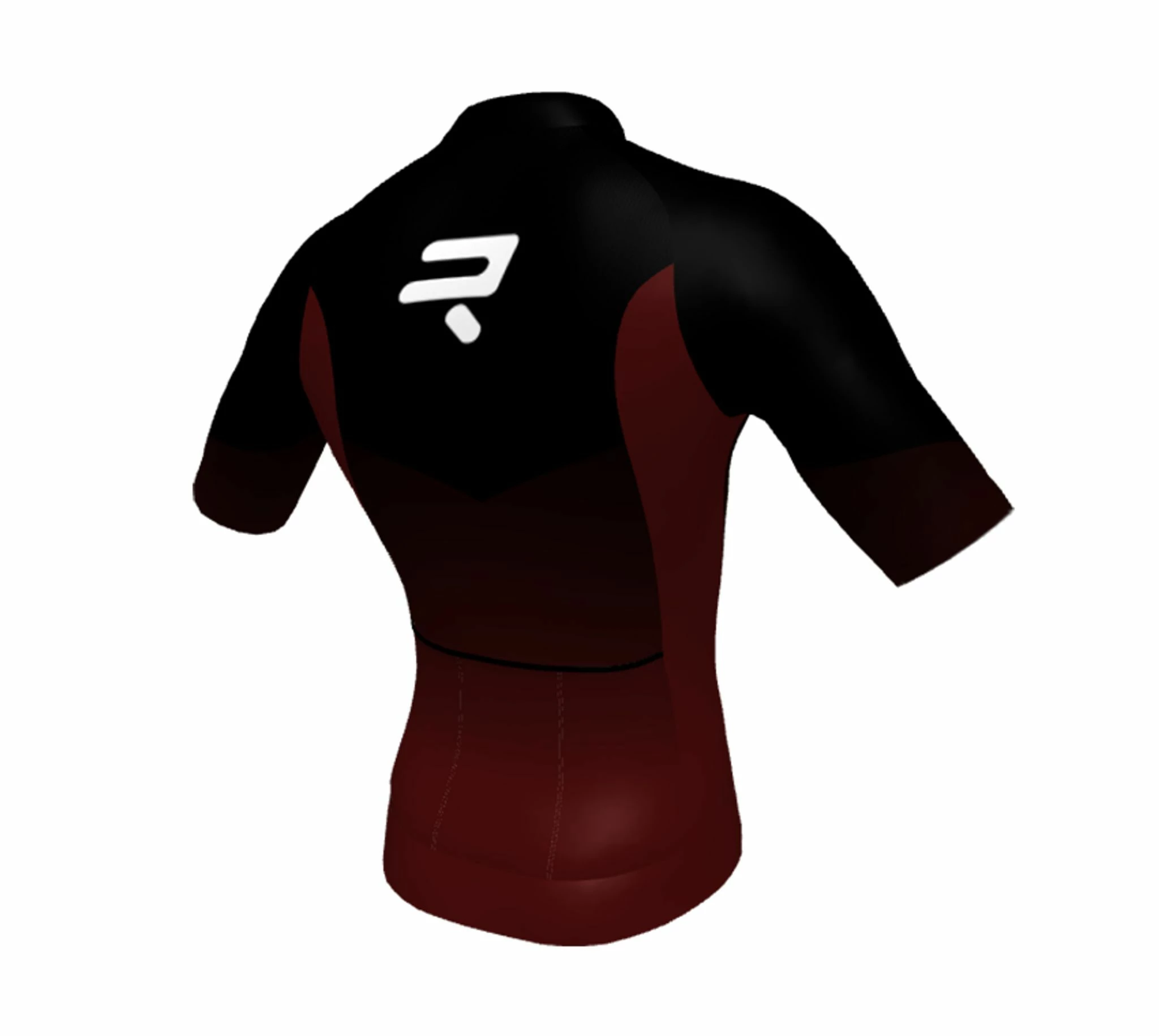 Maillot Ridley Performance Bourgogne/Black 5 Maillot Ridley Performance Bourgogne/Black – Image 3