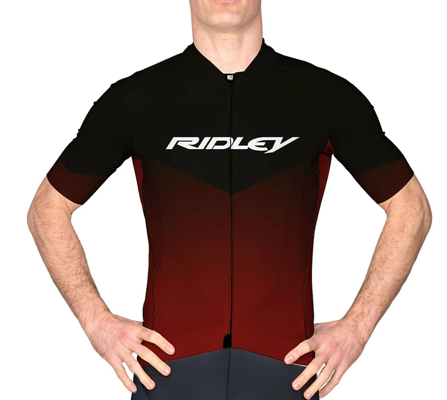 Maillot Ridley Performance Bourgogne/Black 3 Maillot Ridley Performance Bourgogne/Black