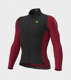 Alé Maglia ML Warm Race 2.0 REV1 Bordeaux