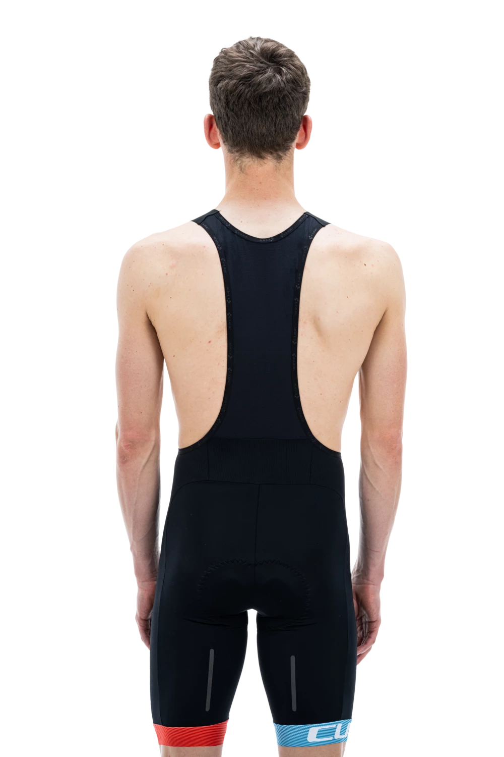 CUBE Teamline Bibshort 2022 Blue'n'red 5 CUBE Teamline Bibshort 2022 Blue'n'red – Image 3