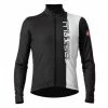 Castelli Maillot Manche Longue Traguardo FZ- Noir/Blanc -Vélo Elegant Magasin 2701222578
