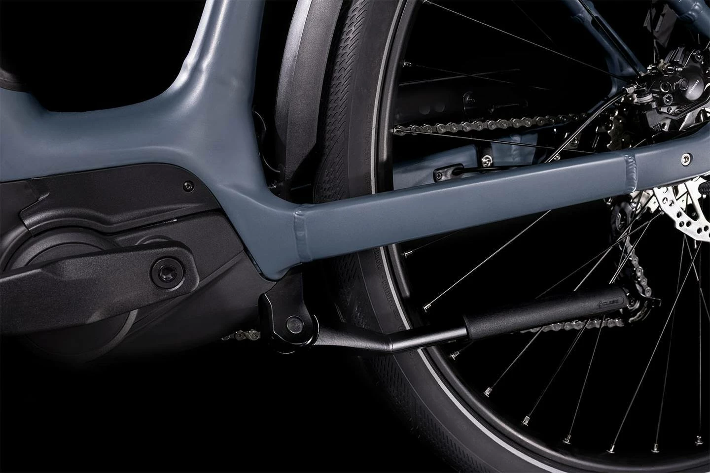 Cube Supreme Sport Hybrid One 400 - Greyblue'n'blue 8 Cube Supreme Sport Hybrid One 400 - Greyblue'n'blue – Image 6