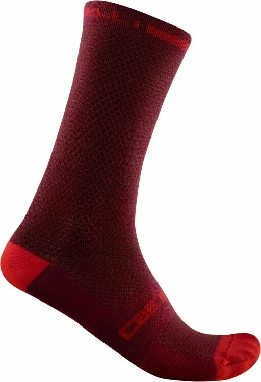 Castelli - Superleggera Socks T18 - Bordeaux 3 Castelli - Superleggera Socks T18 - Bordeaux