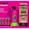 Muc Off - Punk Pack Powder Cleaner 4 Pack + Bottle