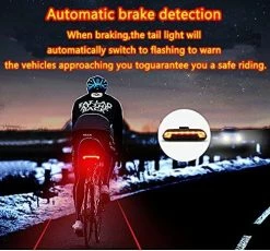 Meilan - éclairage Intelligent Stop + Gauche Et Droite -Vélo Elegant Magasin 2979906934