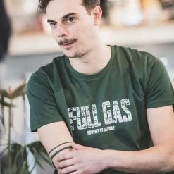 The Vandal - T-Shirt FULL GAS -Vélo Elegant Magasin 3081842475