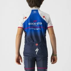 Maillot Enfant - Quick Step Alpha Vinyl 2022 -Vélo Elegant Magasin 3087694239