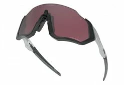 Oakley Flight Jacket Matt Black Silver / Prizm Road