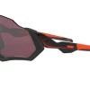 Oakley Flight Jacket Matte Black/Orange / Prizm Black -Vélo Elegant Magasin 3267357661