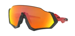 Oakley Flight Jacket Red Glossy/Black - Prizm Ruby Polarized