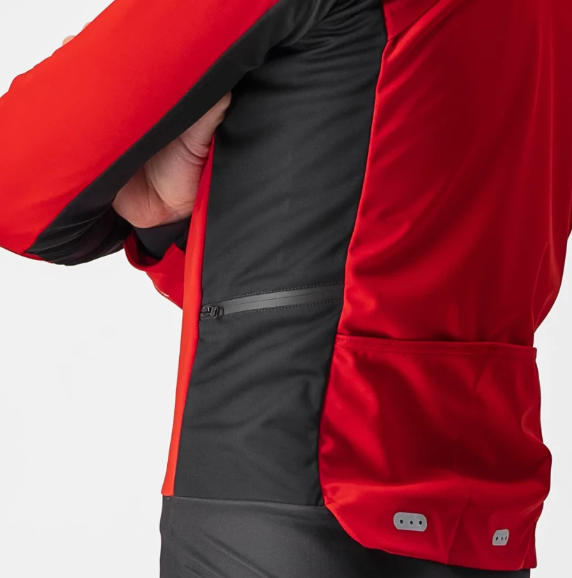 Castelli Alpha RoS 2 Jacket Red/Silver 023 7 Castelli Alpha RoS 2 Jacket Red/Silver 023 – Image 5