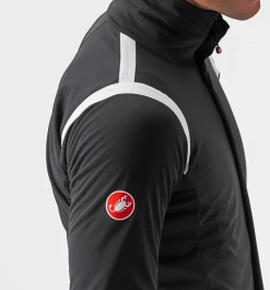 Castelli Alpha RoS 2 Jacket Light Black/ White Grey 851 -Vélo Elegant Magasin 3271020671