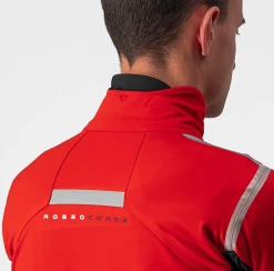 Castelli Alpha RoS 2 Jacket Red/Silver 023 13 Castelli Alpha RoS 2 Jacket Red/Silver 023 -Vélo Elegant Magasin 3271022851