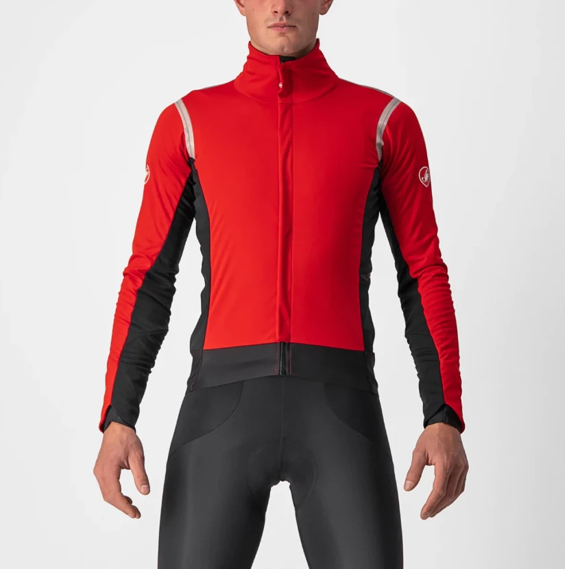Castelli Alpha RoS 2 Jacket Red/Silver 023 3 Castelli Alpha RoS 2 Jacket Red/Silver 023