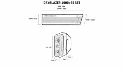 Blackburn - Pack DAYBLAZER 1000 FRONT + 65 REAR -Vélo Elegant Magasin 3289935721