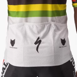 Maillot Castelli Competizione Champion Du Monde Remco Evenepoel 2023 Soudal Quick Step -Vélo Elegant Magasin 3475692172