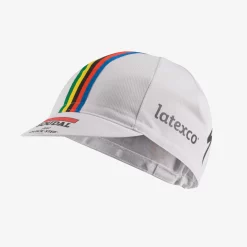 Casquette Castelli Champion Du Monde Remco Evenepoel Soudal Quick Step 2023