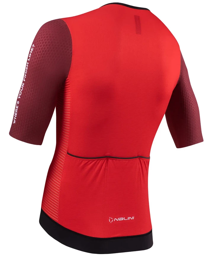 Nalini - Laser Jersey Red Black 4 Nalini - Laser Jersey Red Black – Image 2